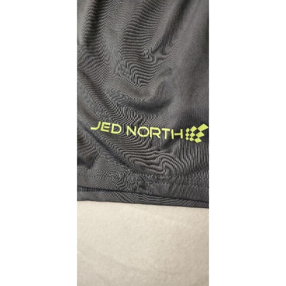 Jed North Shorts Men Sz Large Gray Bodybuilding Lifting Workout Gym Running Zip - Picture 2 of 6